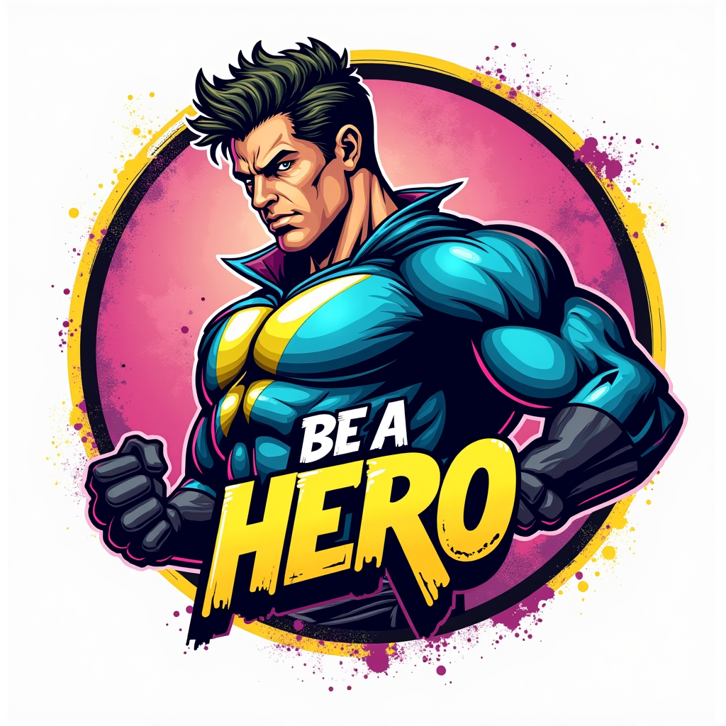 Be a Hero — Estampa Urbana