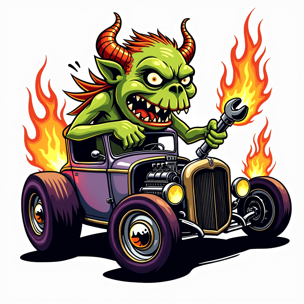 Monstro Hot Rod — Kustom Kulture